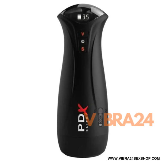 PDX Elite – Fap-Gasm: Masturbador com Sucção e Vibração Intermitentes para Estimulação Personalizável Intensa