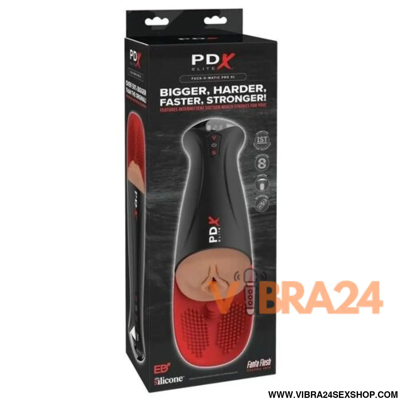 PDX ELITE - FAP-O-MATIC PRO XL VIBRATÓRIO AUTOMÁTICO MARROM 34,9 CM