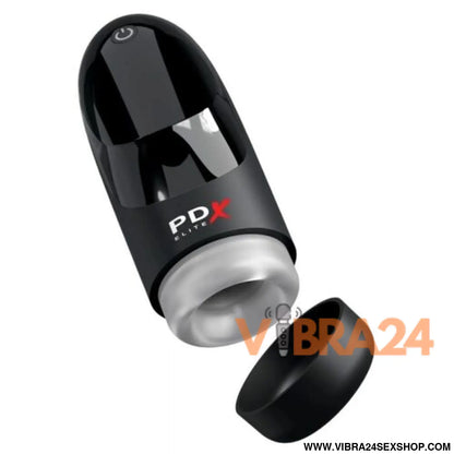 PDX ELITE - MASTURBADOR VIBRATÓRIO CICLONICO HIDROGASM 20 CM