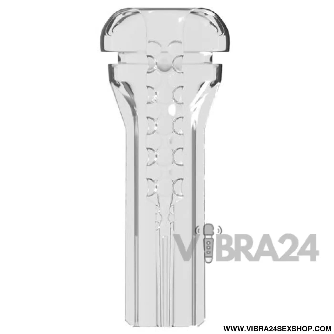 PDX ELITE - VIEWTUBE XXL LED TRANSPARENT STROKER 27,3 CM