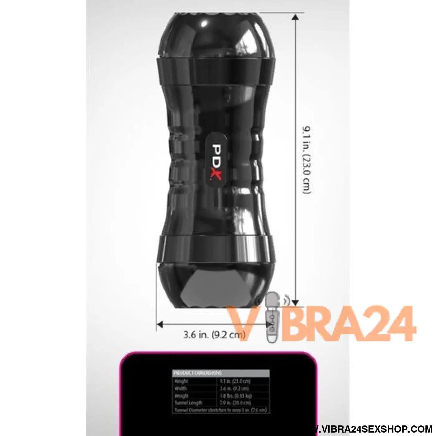 PDX EXTREME - MOLHADA - SUPER FLIP-A-PUSSY - MASTURBADOR REVERSÍVEL 21,6 CM