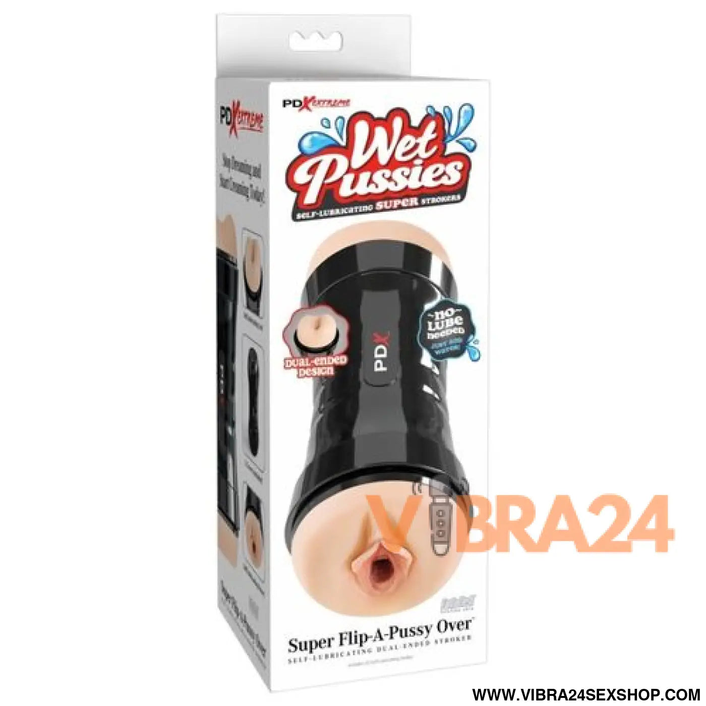 PDX EXTREME - MOLHADA - SUPER FLIP-A-PUSSY - MASTURBADOR REVERSÍVEL 21,6 CM