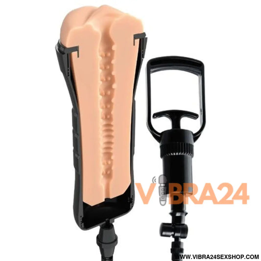 PDX EXTREME - WET PUSSIES SUPER SUCKER XXL LIGHT VAGINA STROKER COM SUCÇÃO 27,3 CM