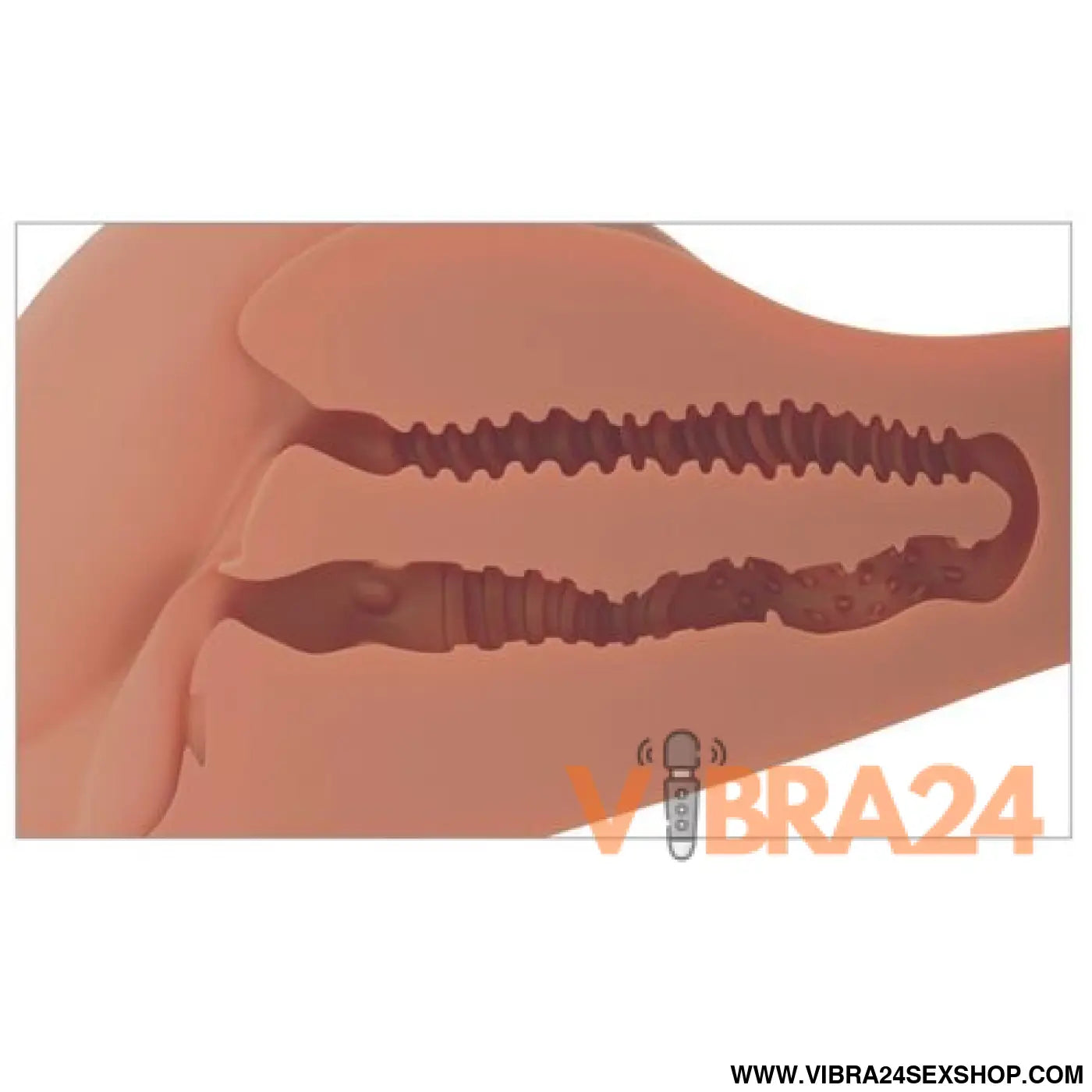 PDX PLUS - MASTURBADOR REALISTA 360° COM MOVIMENTO DE BUNDA E VAGINA