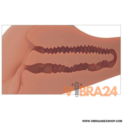 PDX PLUS - MASTURBADOR REALISTA 360° COM MOVIMENTO DE BUNDA E VAGINA