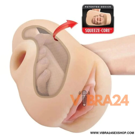 PDX PLUS - MASTURBADOR VAGINA REALISTA APERTO E EXCITAÇÃO 18 CM