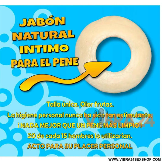 Penis Ring Shaped Soap Yellow