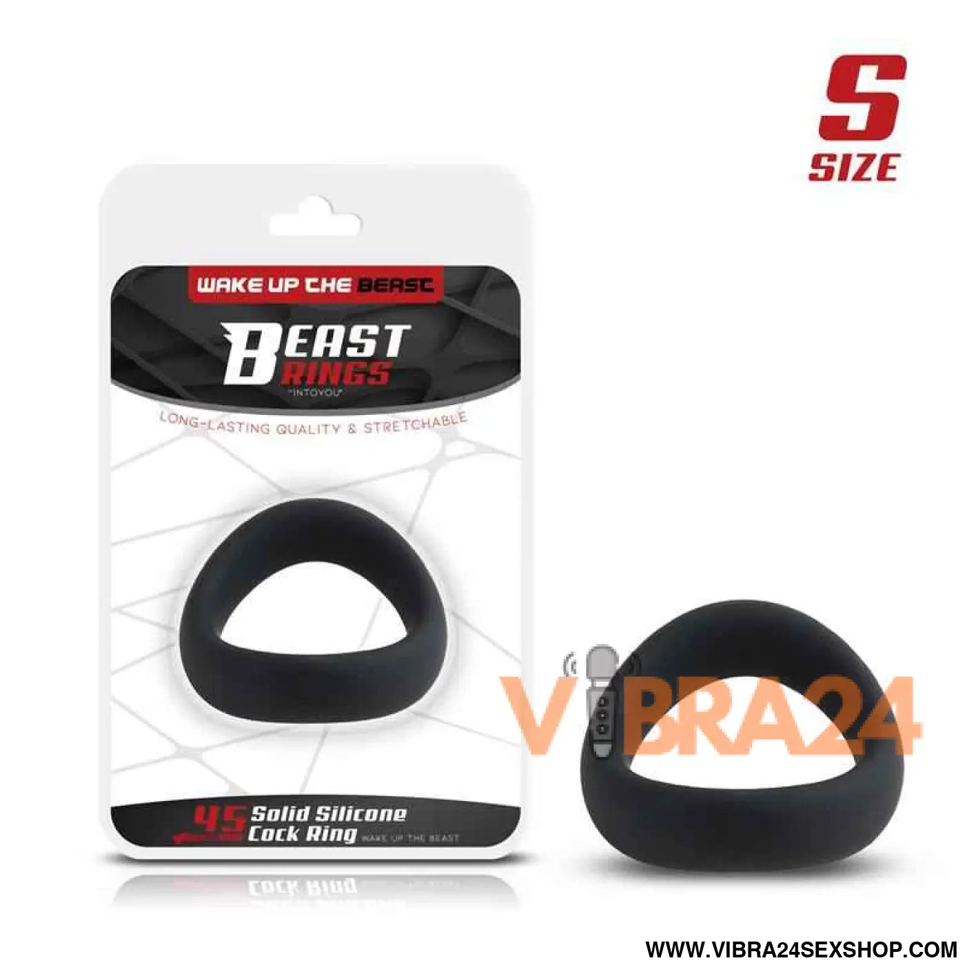 Penis Ring Solid Silicone 45 mm Size S