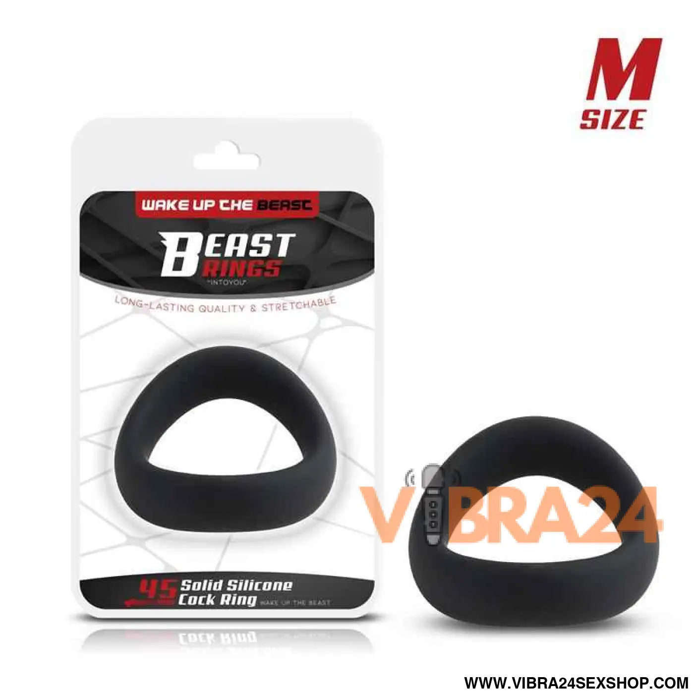 Penis Ring Solid Silicone 47.5 mm Size M
