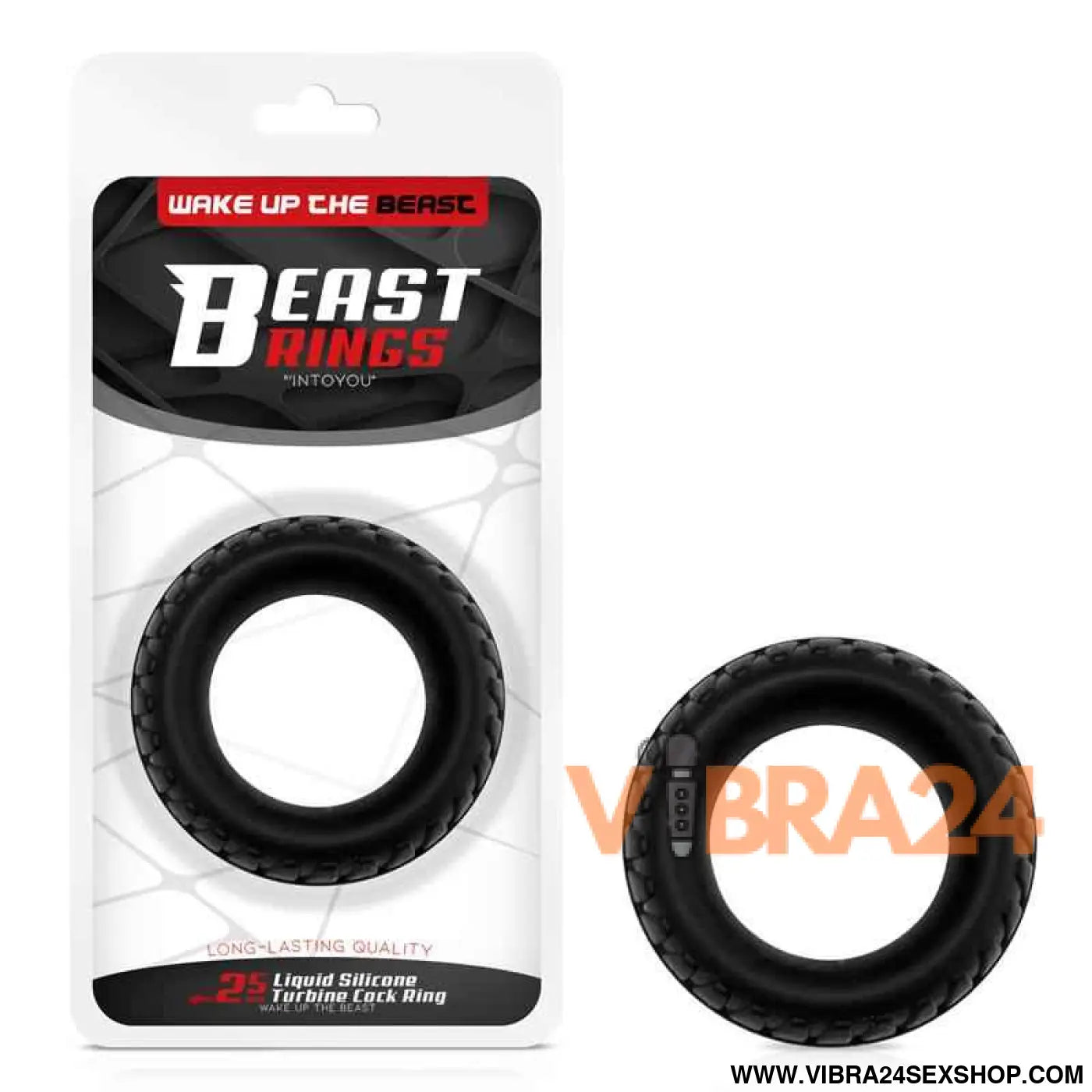 Penis Ring Turbine Liquid Silicone 25 mm