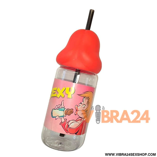 Penis Shaped Baby Bottle Red 360ml