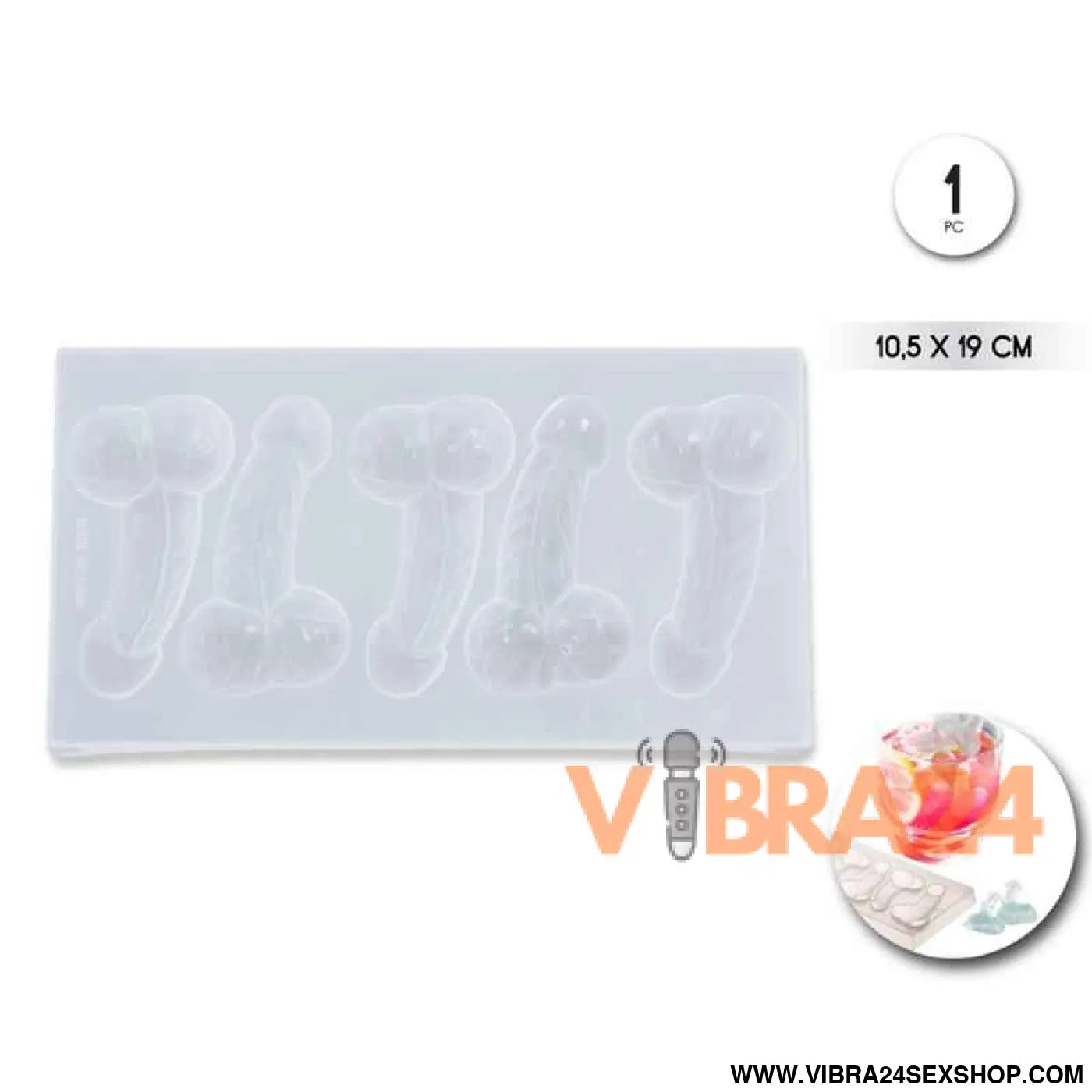 penis-shaped cubes Tray
