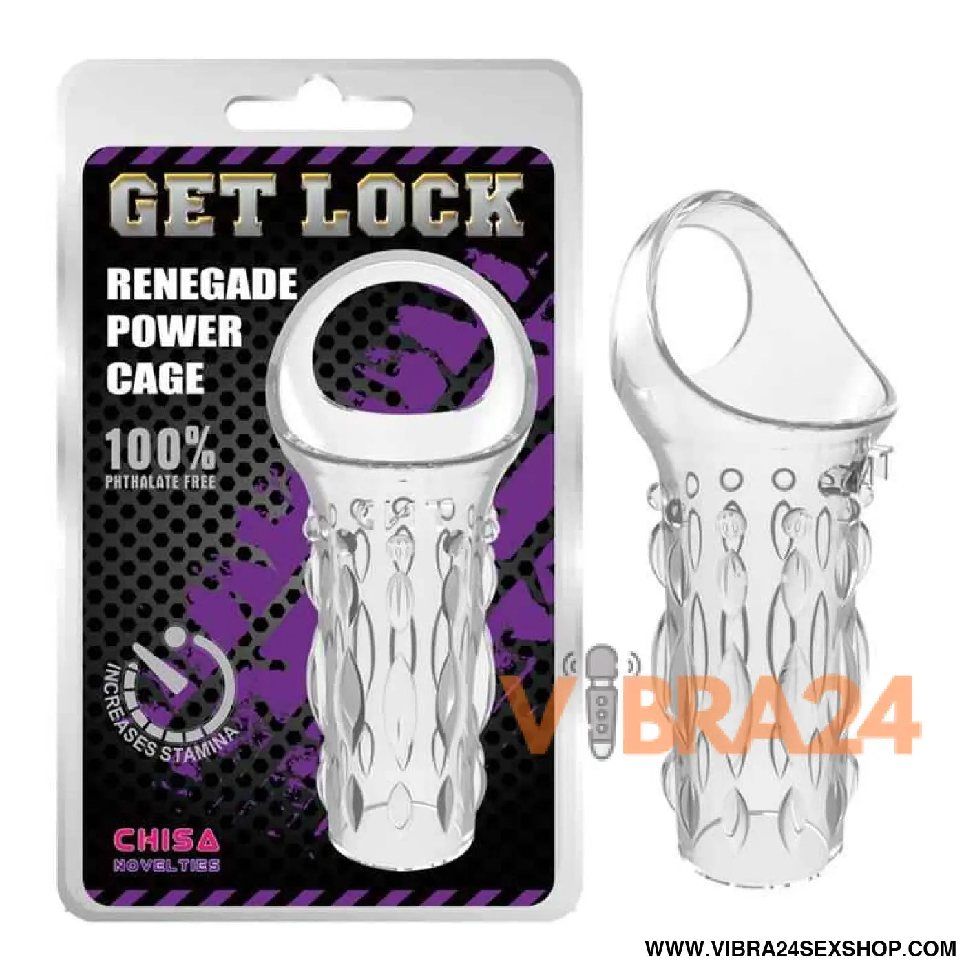 Penis Sleeve 11.5 cm Clear