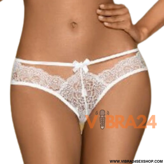 PENTHOUSE - ADORE ME PANTIES BRANCO S/M
