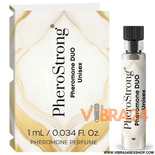 PHEROSTRONG - DUO PERFUME UNISSEX COM FEROMÔNIOS 1 ML
