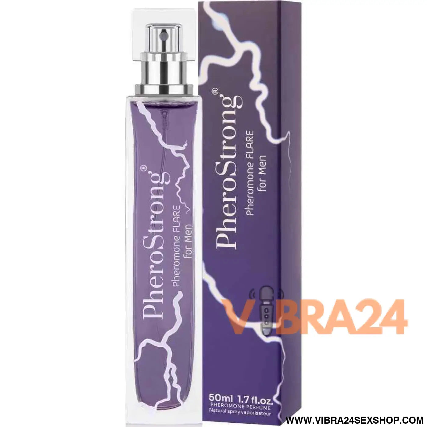 PHEROSTRONG - FLARE PERFUME COM FEROMÔNIOS PARA HOMENS 50 ML