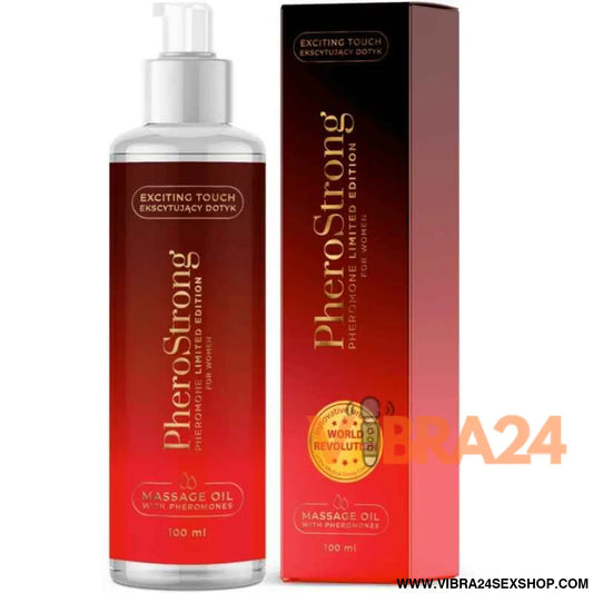 PHEROSTRONG - ÓLEO DE MASSAGEM EDIO LIMITADA PARA MULHERES 100 ML