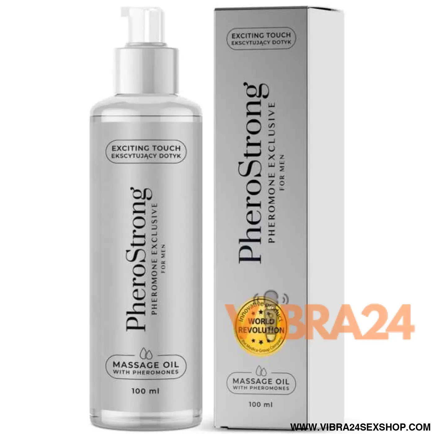 PHEROSTRONG - ÓLEO DE MASSAGEM EXCLUSIVO HOMEM 100 ML