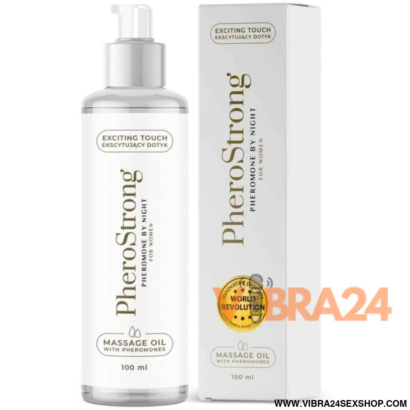 PHEROSTRONG - ÓLEO DE MASSAGEM NOITE PARA MULHERES 100 ML