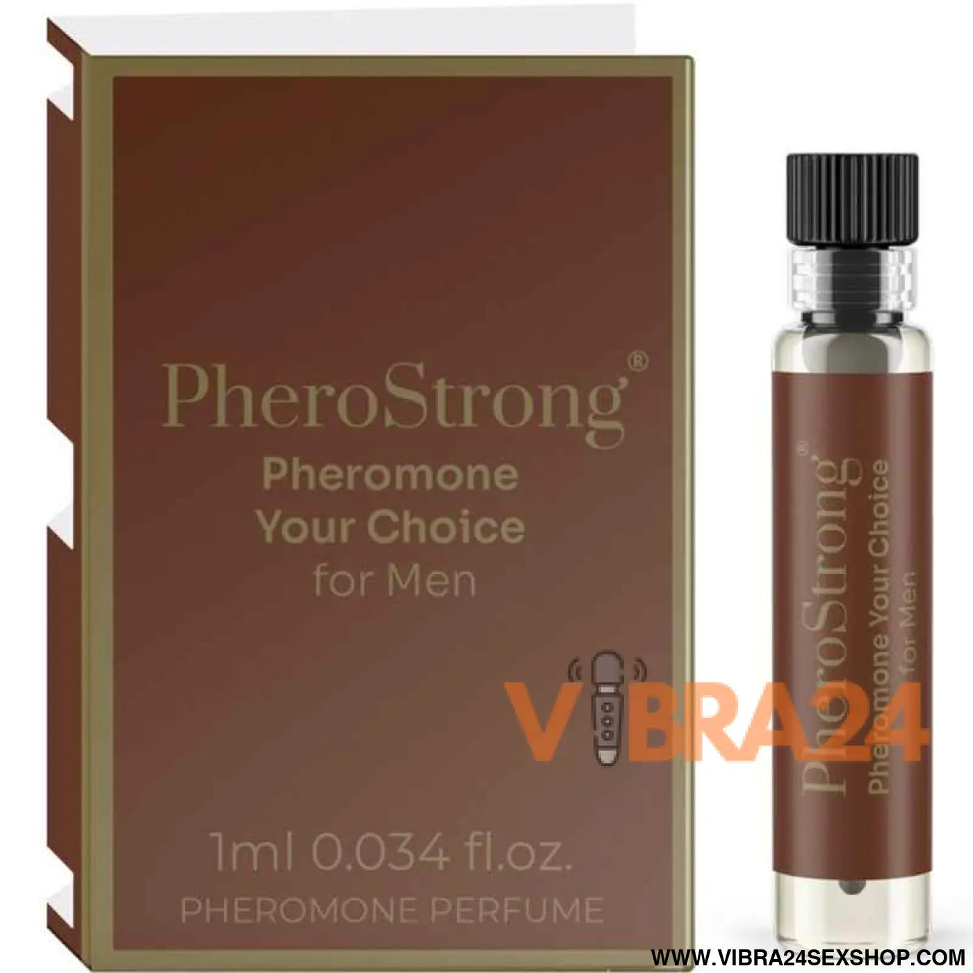 PHEROSTRONG - PERFUME DE FEROMONAS SUA ESCOLHA PARA HOMEM 1 ML
