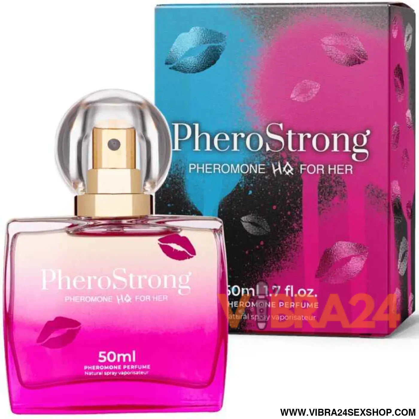 PHEROSTRONG - PERFUME DE FEROMÔNIOS HQ PARA ELA 50 ML