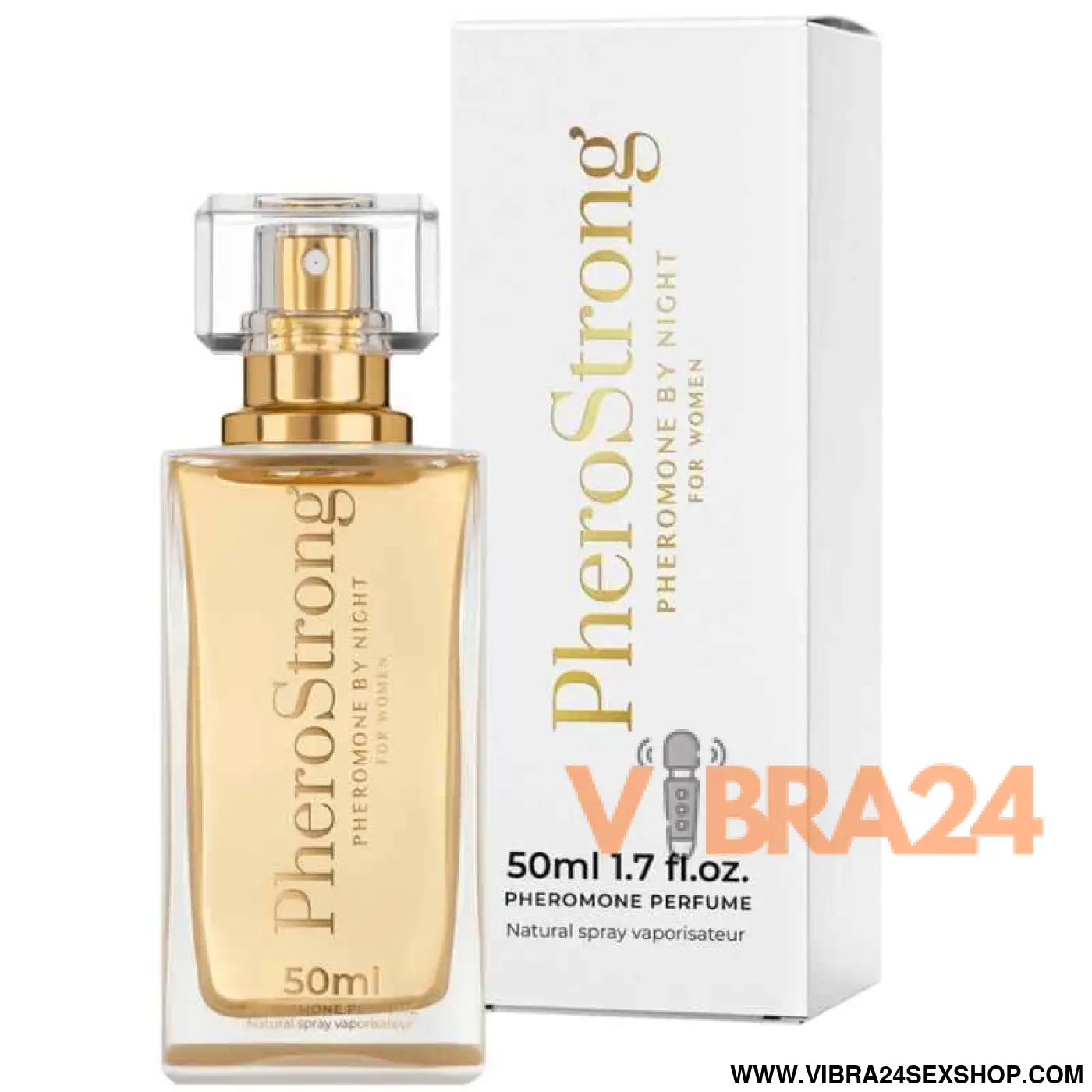 PHEROSTRONG - PERFUME DE FEROMÔNIOS NOITE PARA MULHER 50 ML