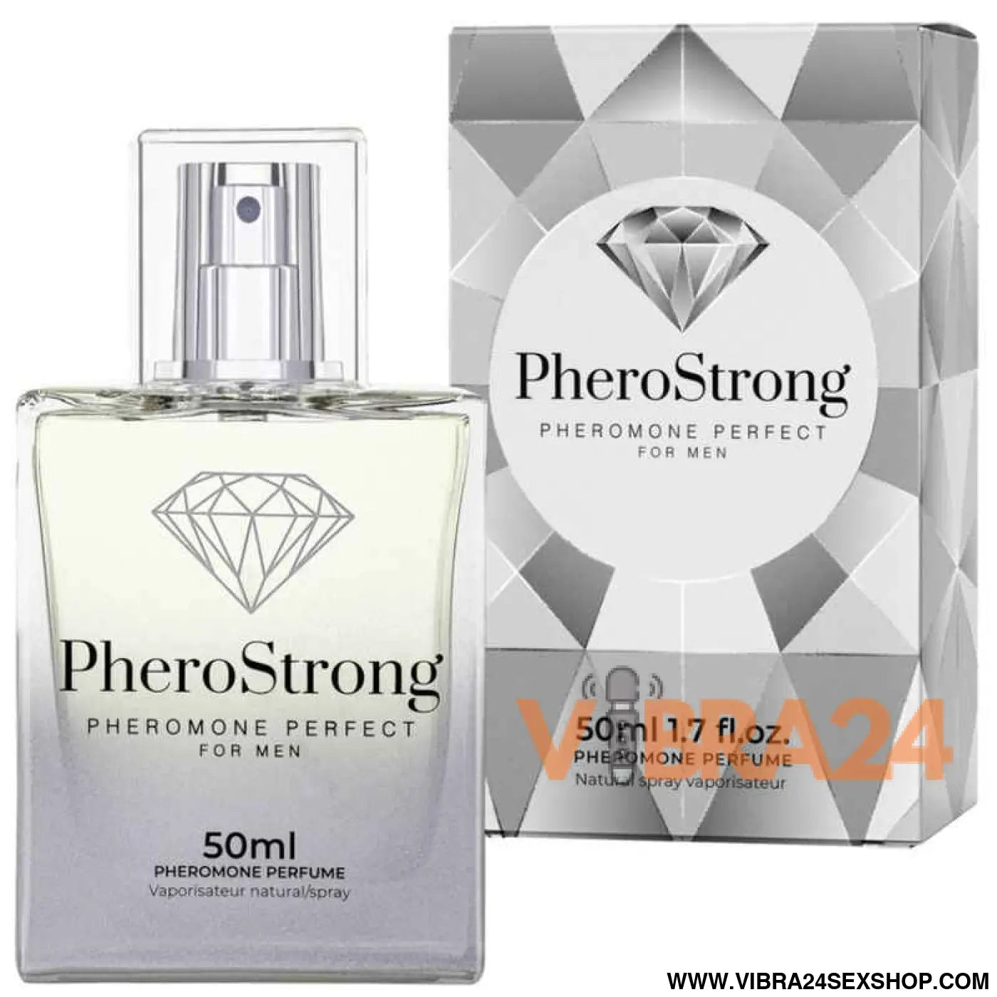PHEROSTRONG - PERFUME DE FEROMÔNIOS PERFEITO PARA HOMENS 50 ML