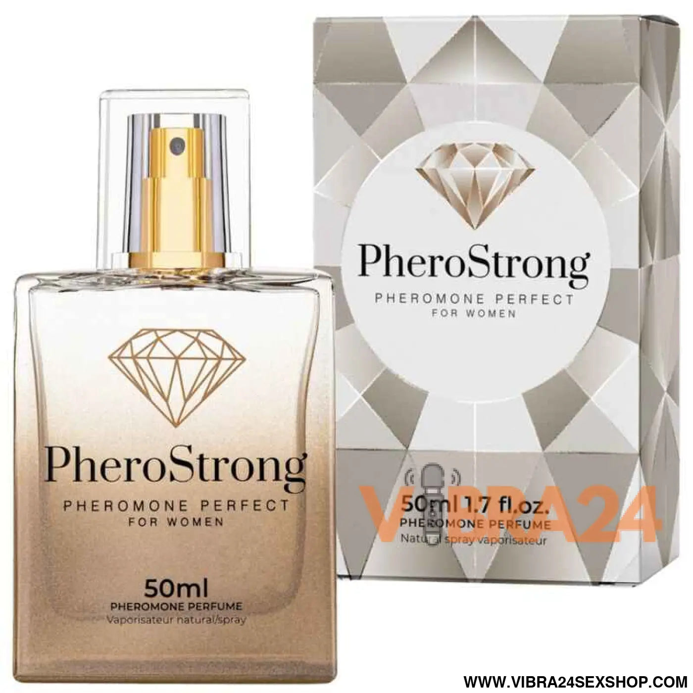 PHEROSTRONG - PERFUME DE FEROMÔNIOS PERFEITO PARA MULHERES 50 ML