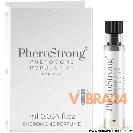 PHEROSTRONG - PERFUME DE FEROMÔNIOS POPULARIDADE PARA HOMENS 1 ML