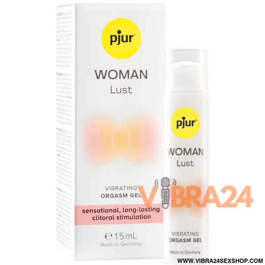 PJUR - GEL VIBRANTE WOMAN LUST PARA ORGASMO 15 ML
