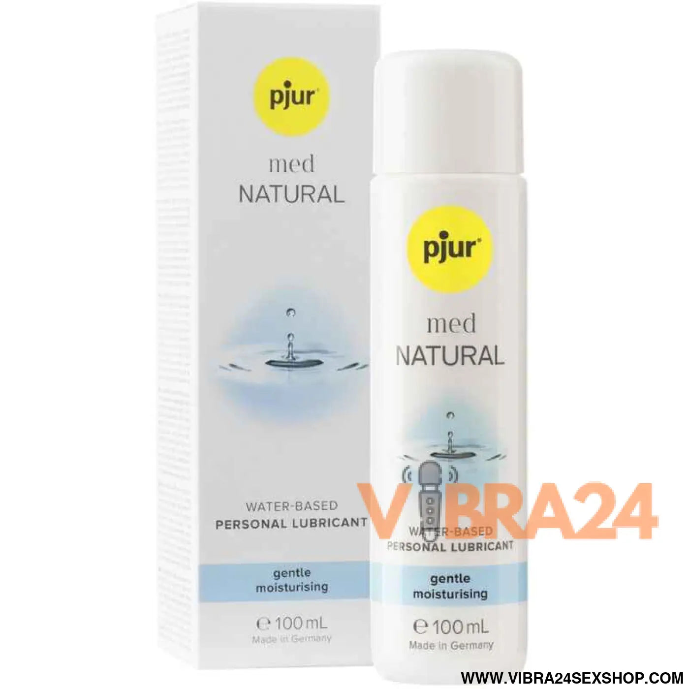 PJUR - LUBRIFICANTE BASE DE GUA NATURAL MED 100 ML