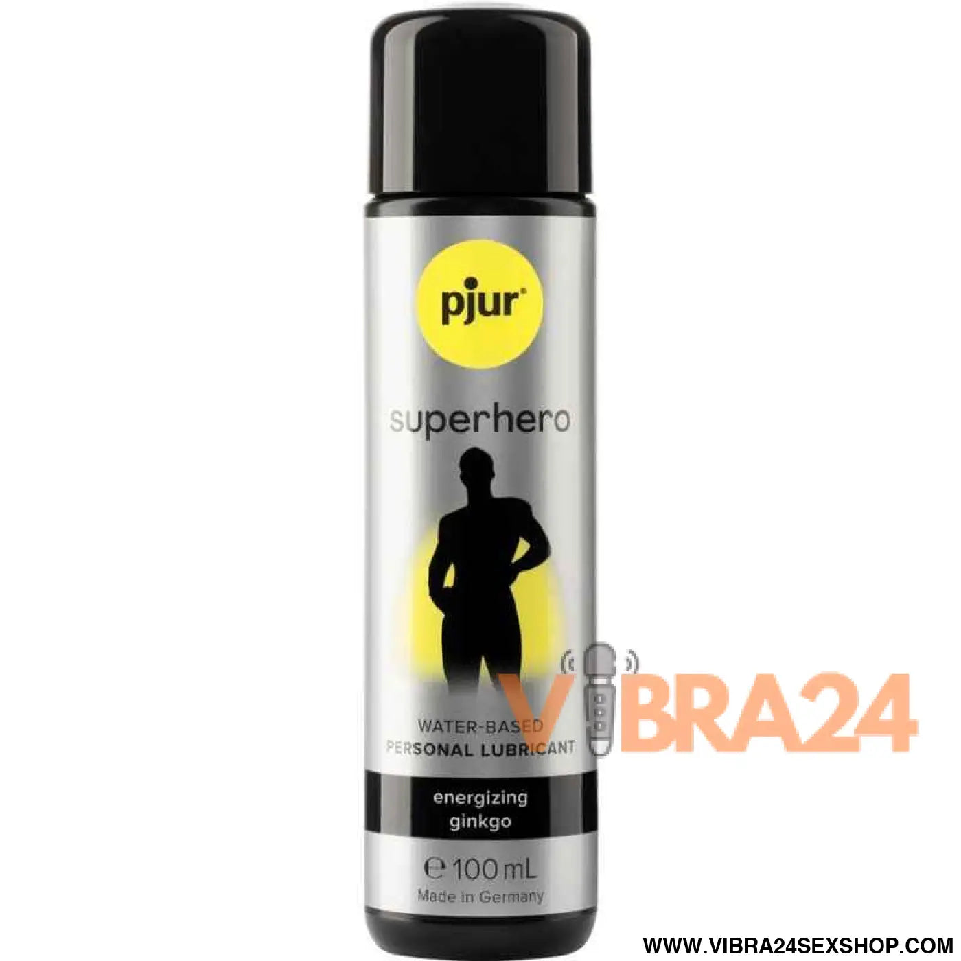 PJUR - LUBRIFICANTE ENERGIZANTE SUPER-HERÓI GINKGO 100 ML