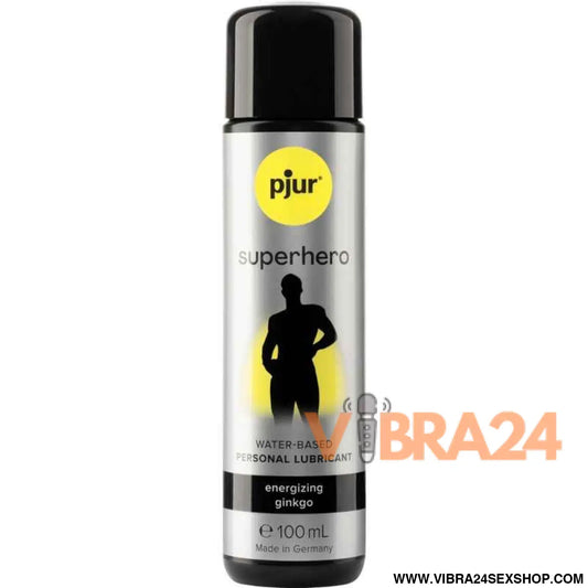 PJUR - LUBRIFICANTE ENERGIZANTE SUPER-HERÓI GINKGO 100 ML