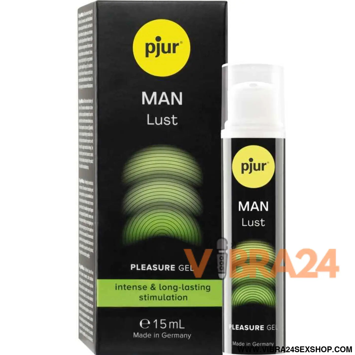 PJUR - MAN LUST PLEASURE GEL ESTIMULAÇÃO INTENSA E DURADOURA 15 ML