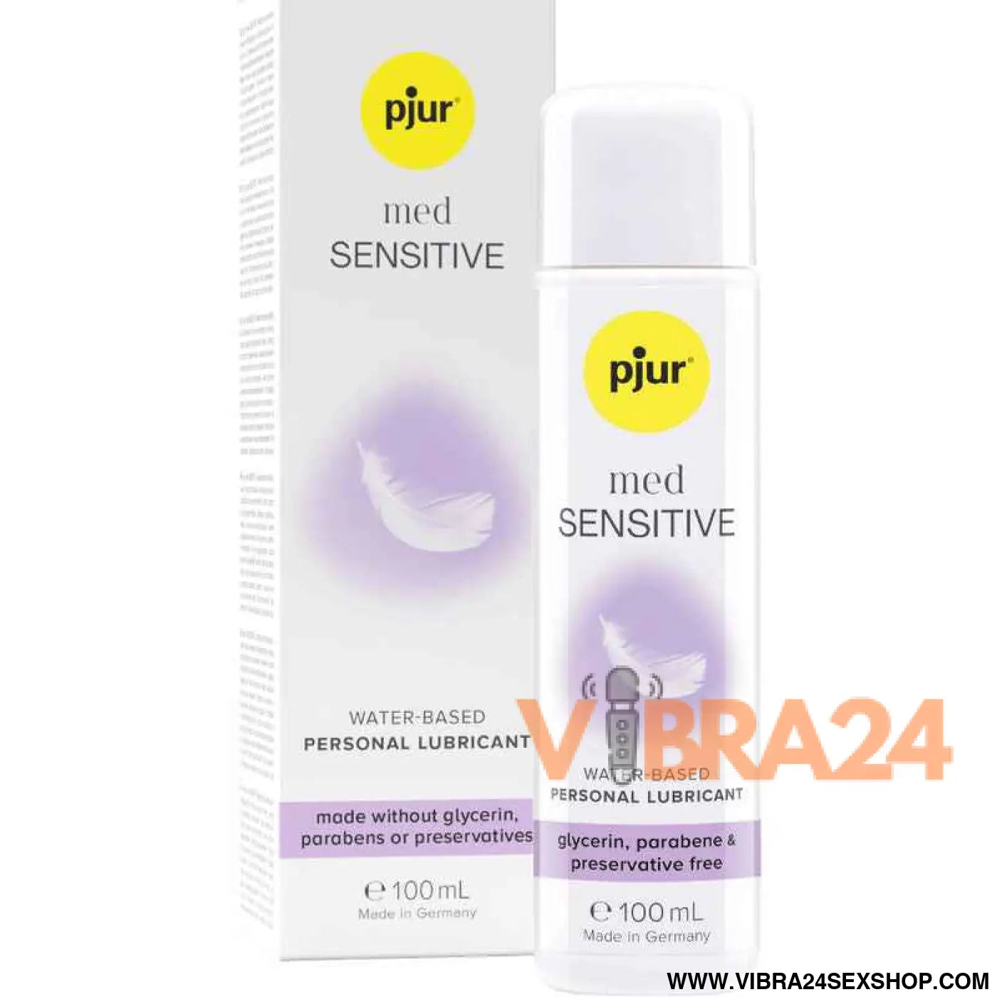 PJUR - MED SENSITIVE GLIDE LUBRIFICANTE BASE DE GUA 100 ML