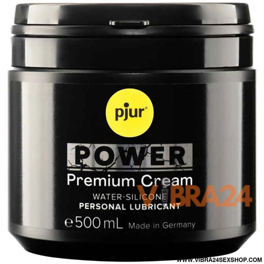 PJUR - POWER PREMIUM CREME LUBRIFICANTE PESSOAL 500 ML