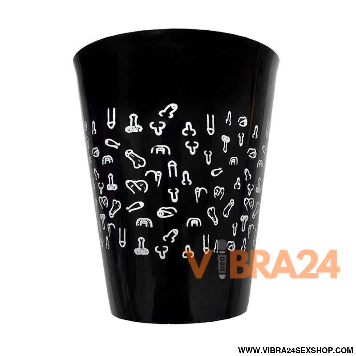 Plastic Cup with White Penis 500ml