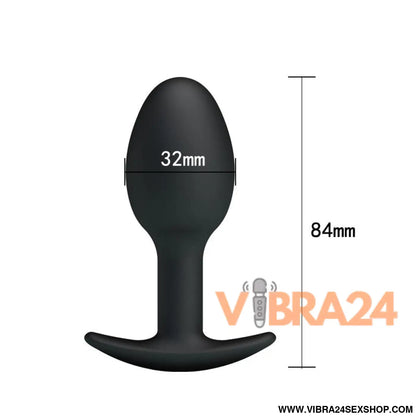 Plug Anal Preto com Bola - Aumente o Prazer e Conforto na Sua Experiência
