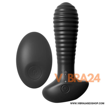 Plug Anal Vibratório com Estímulo e Vibração para Prazer Intenso