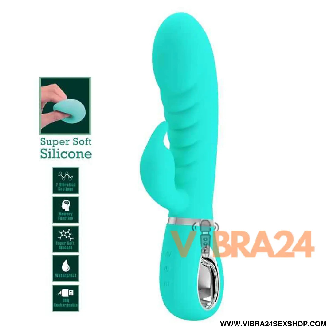 Prescott G-Spot Vibrator Green