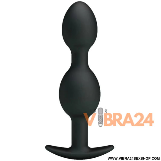 PRETTY LOVE - BOLAS ANAIS DE SILICONE 12.5 CM PRETAS
