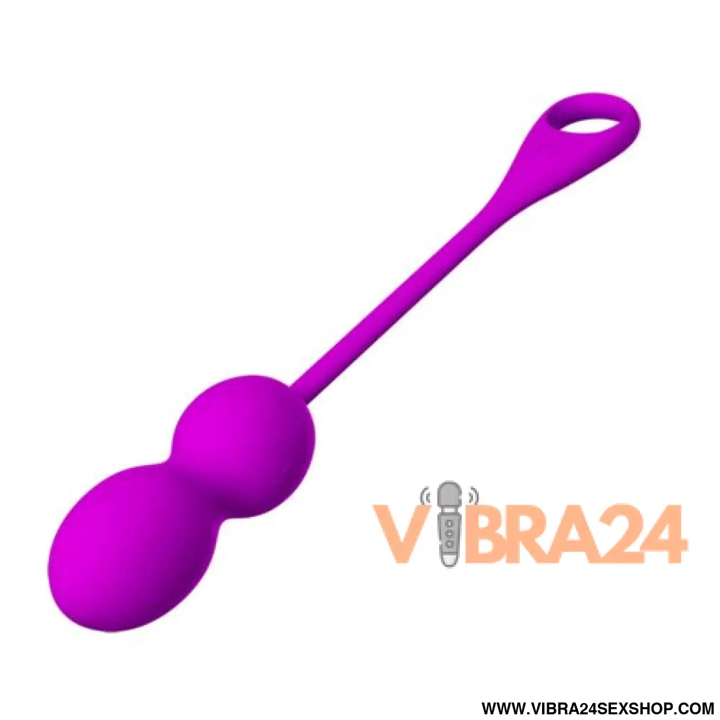 PRETTY LOVE - Bolas Vibratórias Recarregáveis Elvira Roxo para Prazer Intensificado - VIBRA24 SEXSHOP