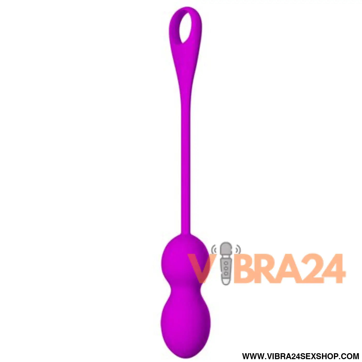 PRETTY LOVE - Bolas Vibratórias Recarregáveis Elvira Roxo para Prazer Intensificado - VIBRA24 SEXSHOP