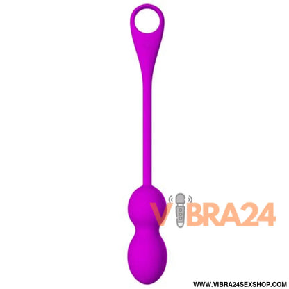 PRETTY LOVE - Bolas Vibratórias Recarregáveis Elvira Roxo para Prazer Intensificado - VIBRA24 SEXSHOP