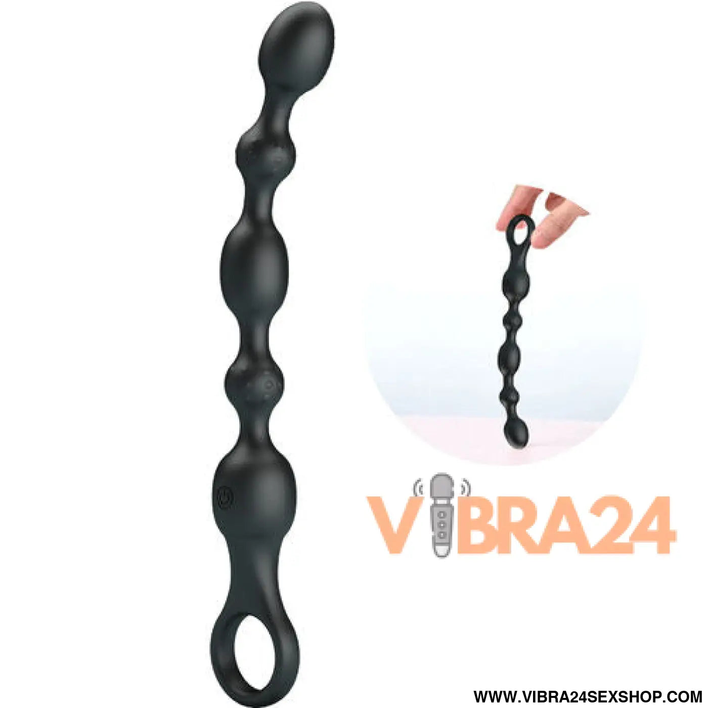 PRETTY LOVE - Bolas Vibratórias Silicone Van Anal com 10 Vibrações Recarregáveis - VIBRA24 SEXSHOP
