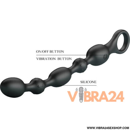 PRETTY LOVE - Bolas Vibratórias Silicone Van Anal com 10 Vibrações Recarregáveis - VIBRA24 SEXSHOP