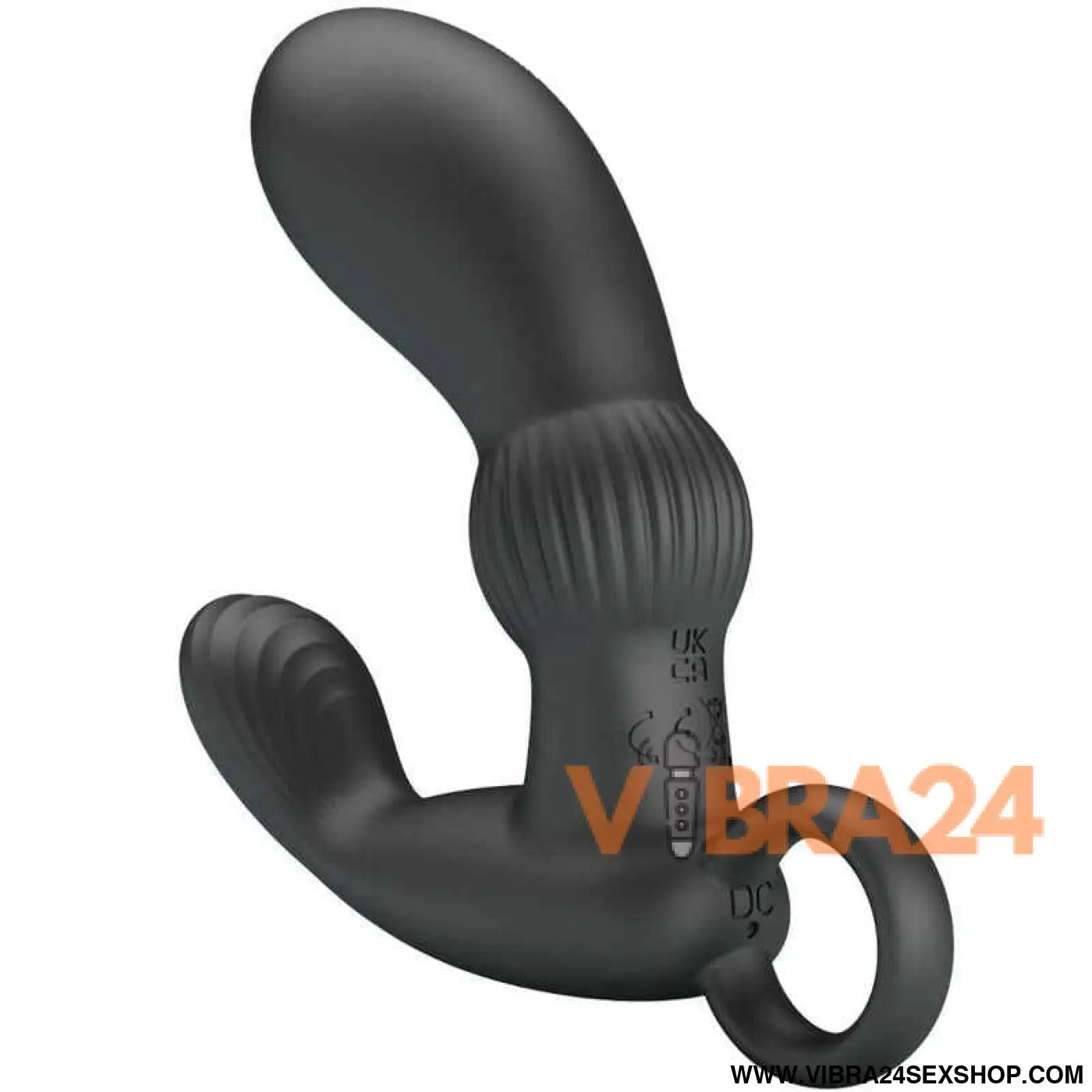 PRETTY LOVE - CAYLA MASSAGEADOR VIBRADOR ANAL PRETO