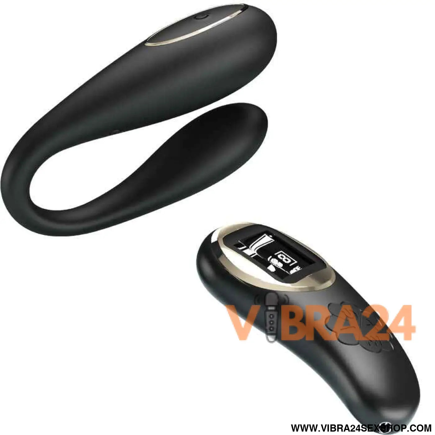 PRETTY LOVE - CONTROLE REMOTO VIBRADOR NATHAN DUPLO PRAZER