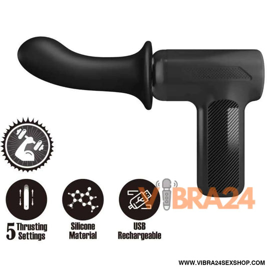 PRETTY LOVE - DJ DOCTOR MASSAGER 5 CONFIGURAÇÕES PRETO