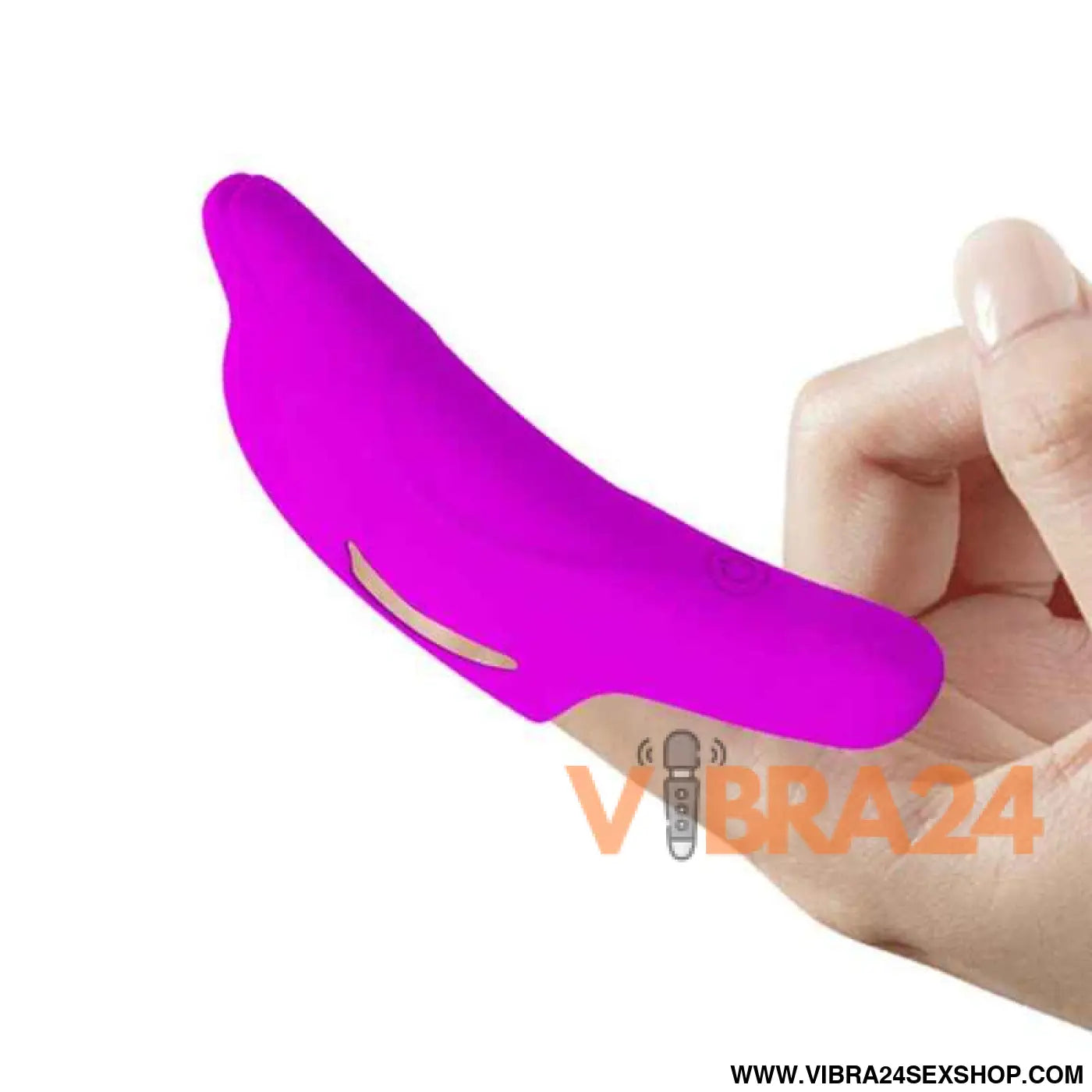 PRETTY LOVE - ESTIMULADOR DE DEDO ROXO DELPHINI PODEROSO